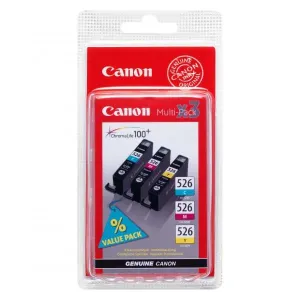 CANON CLI-526 - originální cartridge, barevná, 3x9ml