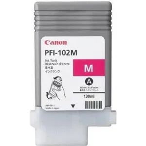 Canon PFI-102M, 0897B001 purpurová (magenta) originální cartridge