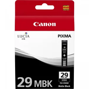Canon PGI-29MBK, 4868B001 matná černá (matte black) originální cartridge