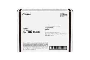 CANON T-06 BK - originální toner, černý, 20500 stran