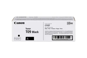 CANON T-09 BK - originální toner, černý, 7600 stran