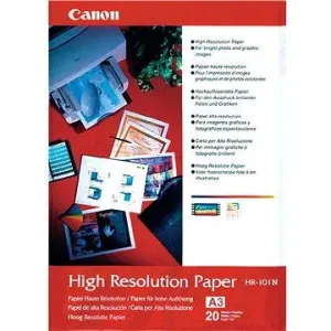 Canon 1033A006 High Resolution Paper, foto papír, speciálně vyhlazený, bílý, A3, 106 g/m2, 20 ks, HR-1