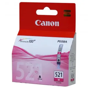 CANON CLI-521 M - originální cartridge, purpurová, 9ml