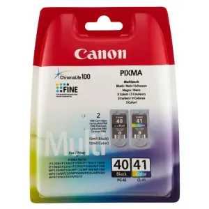MultiPack CANON PG-40, CL-41 - originální cartridge, černá + barevná, 1x16ml/1x12ml multipack #1648809