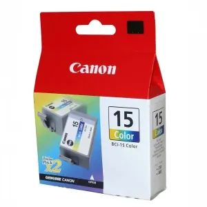 CANON BCI-15 - originální cartridge, barevná, 2x7ml 2ks