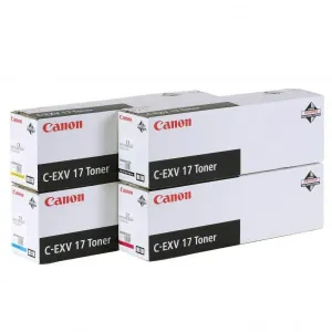 CANON C-EXV17 C - originální toner, azurový, 36000 stran