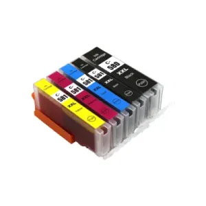 Canon CLI-581XXL Bk, C,M,Y + PGI-580XXLBk multipack kompatibilní cartridge