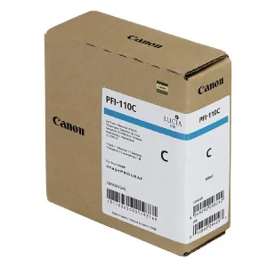 Canon PFI110C 2365C001 azurová (cyan) originální inkoustová cartridge