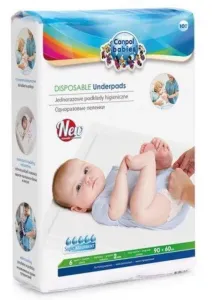 Canpol babies multifunkční hygienické podložky lepicí 90 × 60 cm, 10 ks
