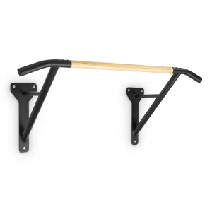 Capital Sports Shadow, tyč na zdvihy, práškovaná lakovaná ocel, dřevo, 38mm, černá #758073