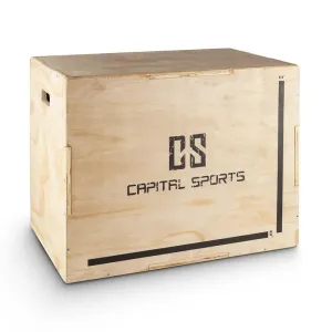 Capital Sports Shineater Plyo Box se třemi výškami 20 