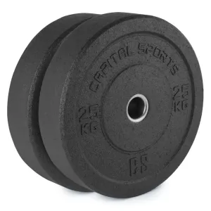 Capital Sports Reni, hi temp kotouč, Ø 50,4 mm, hliníkové jádro, guma, 2 x 25 kg