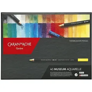 CARAN D'ACHE Museum Aquarelle 40 barev