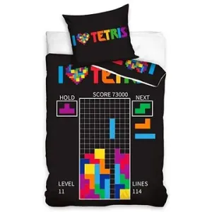 CARBOTEX povlečení Tetris Level 11, 140×200 cm