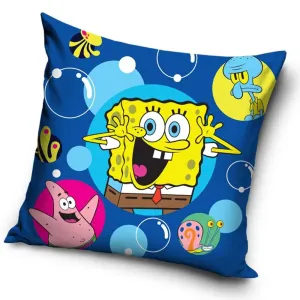 Povlak na polštářek 40x40 cm - Sponge Bob Happy