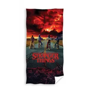 Carbotex Dětská osuška Stranger Things Storm Guards, 70 x 140 cm