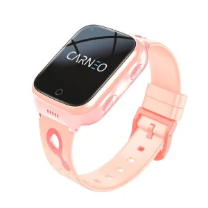 CARNEO Chytré hodinky CARNEO GUARDKID+ 4G Platinum - růžové
