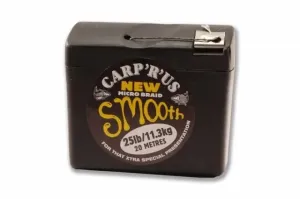 Carp ´R´ Us Návazcová šňůra Smooth Hooklink Braid 20m - 0,18mm, 25lb
