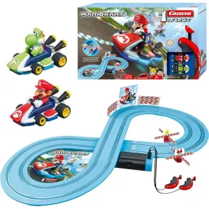 MILLY MALLY - Autodráha Carrera FIRST Nintendo Mario Kart - Mario and Yoshi 2,4 m