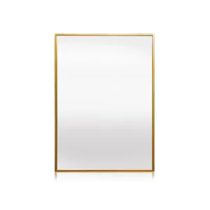 Casa Chic Croxley Nástěnné zrcadlo v kovovém rámu obdélníkové 90 x 60 cm #761066