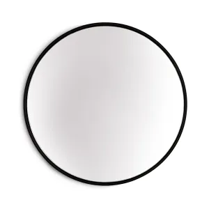 Casa Chic Fournier Nástěnné zrcadlo s kovovým rámem kulaté 58,8 x 58,8 cm #761015
