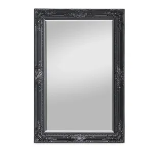 Casa Chic Manchester Nástěnné zrcadlo s masivním dřevěným rámem Obdélníkové 90 x 60 cm #760988