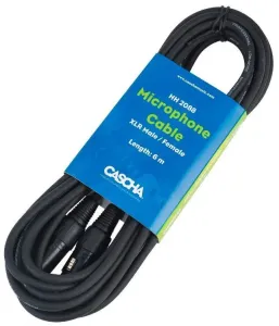 Cascha Microphone Cable XLR 6 m