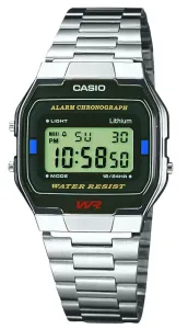 Náramkové hodinky Casio A163WA-1QES, (d x š x v) 36.8 x 33 x 9.1 mm, stříbrná