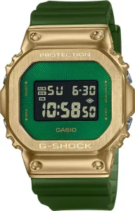 Casio G-Shock GM-5600CL-3ER Emerald Gold + 5 let záruka, pojištění a dárek ZDARMA