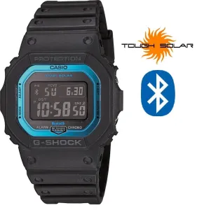 Náramkové hodinky Casio GW-B5600-2ER, (d x š x v) 13.4 x 42.8 x 48.9 mm, černá, modrá