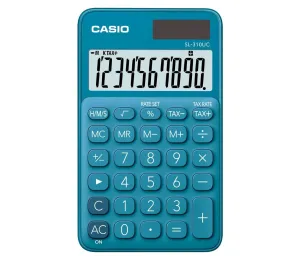 Casio Casio - Kapesní kalkulačka 1xLR54 tyrkysová
