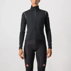 CASTELLI Cyklistická zateplená bunda - ALPHA ROS 2 W LIGHT - černá #4905463