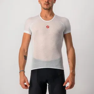 CASTELLI Cyklistické triko s krátkým rukávem - PRO ISSUE - bílá M