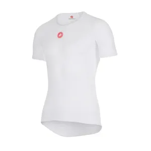 CASTELLI Cyklistické triko s krátkým rukávem - PRO ISSUE - bílá S