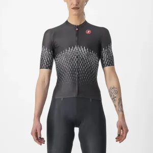 CASTELLI Cyklistický dres s krátkým rukávem - AERO PRO W - černá L