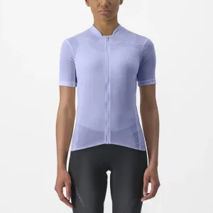 CASTELLI Cyklistický dres s krátkým rukávem - ANIMA - fialová