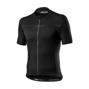 CASTELLI Cyklistický dres s krátkým rukávem - CLASSIFICA - černá L