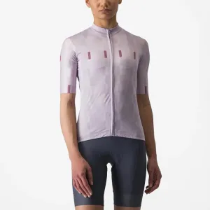 CASTELLI Cyklistický dres s krátkým rukávem - DIMENSIONE - fialová L