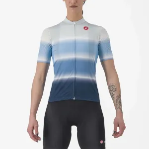 CASTELLI Cyklistický dres s krátkým rukávem - DOLCE LADY - světle modrá/modrá XS