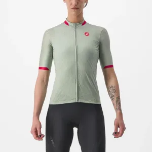 CASTELLI Cyklistický dres s krátkým rukávem - PEZZI - zelená XL