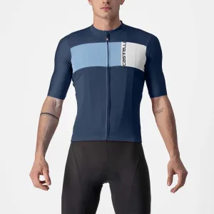 CASTELLI Cyklistický dres s krátkým rukávem - PROLOGO 7 - modrá S