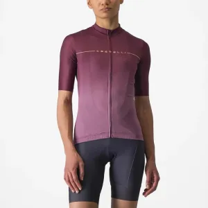 CASTELLI Cyklistický dres s krátkým rukávem - SALITA - bordó