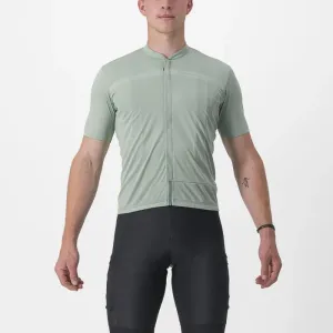 CASTELLI Cyklistický dres s krátkým rukávem - UNLIMITED ALLROAD - zelená 2XL