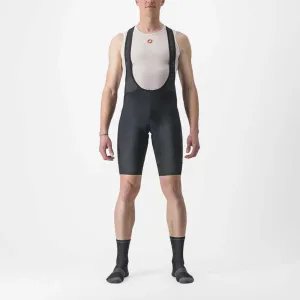 CASTELLI Cyklistické kalhoty krátké s laclem - ENTRATA 2 - černá S #6196488