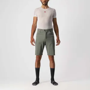 CASTELLI Cyklistické kalhoty krátké bez laclu - UNLIMITED BAGGY - šedá XL #2518685
