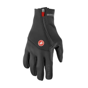 CASTELLI Cyklistické rukavice dlouhoprsté - MORTIROLO - černá XS