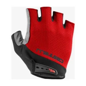 CASTELLI Cyklistické rukavice krátkoprsté - ENTRATA V - červená 2XL #4878009