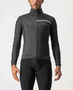 CASTELLI Cyklistická větruodolná bunda - SQUADRA STRECH - černá M