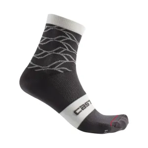 CASTELLI Cyklistické ponožky klasické - CLIMBER'S 3.0 - šedá #4905309