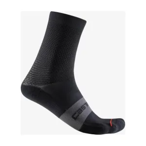 CASTELLI Cyklistické ponožky klasické - ESPRESSO W - černá 40-43